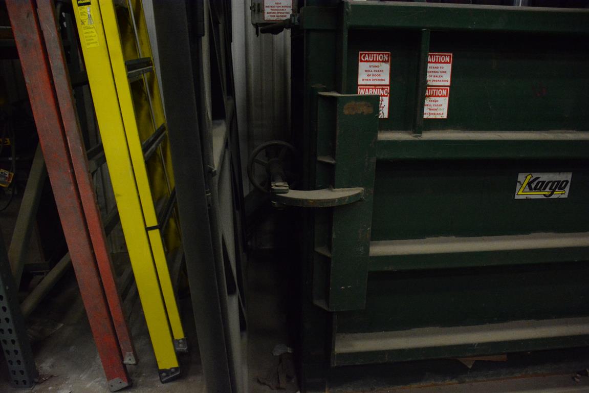 Kargo S60000 Cardboard Baler, Machine ID: 7249